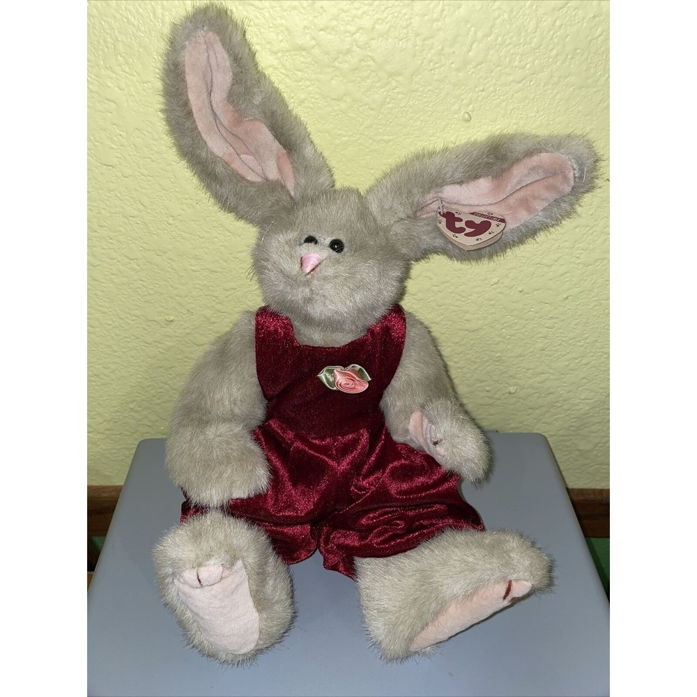 Ty Attic Treasures Sidney 12" Plush Bunny